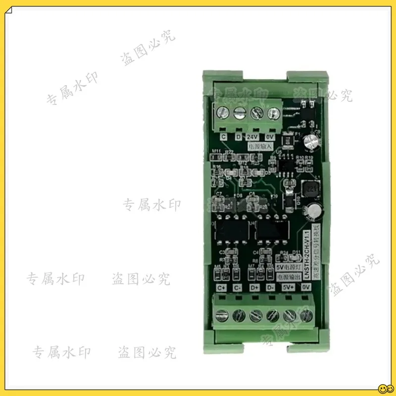 

PLC Signal Converter Controls Encoder Servo Driver, High-speed Conversion Fully Compatible Differential To Amplifier Board