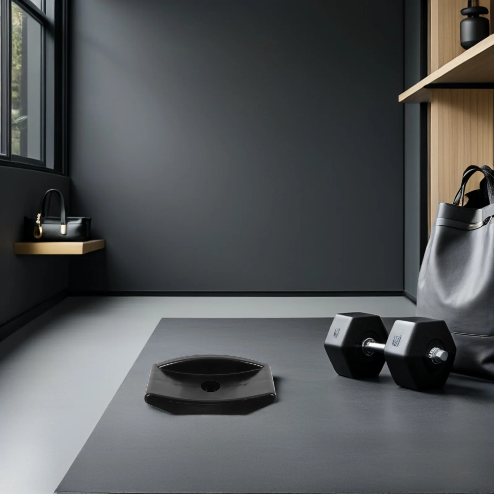 

5Pcs Dumbbell Holder Stand Plastic Lightweight Compact Design for Home Gyms and Small Workout Spaces Dumbbell Saddles