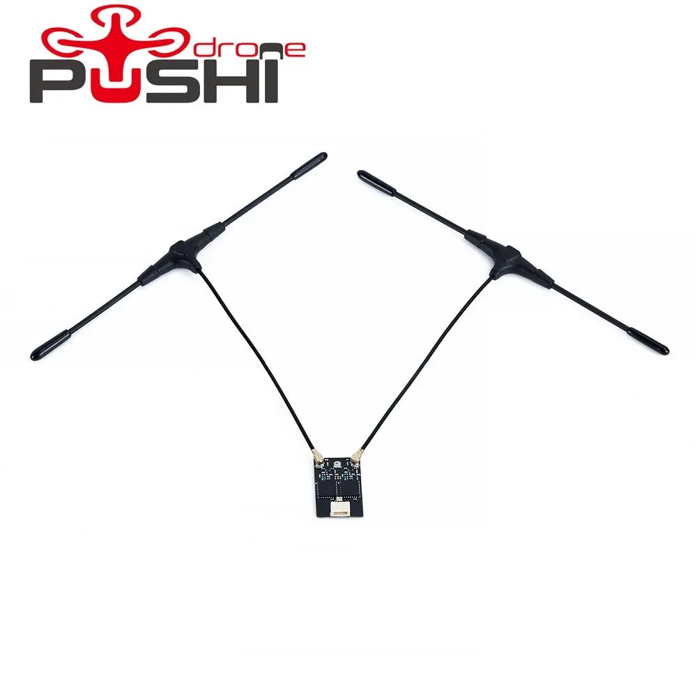 FPV Long Range ELRS Antena Dupla Receptor de Diversidade para Racing Drones Alto Desempenho Transmissão de Sinal Estável, 915 MHz, 868MHz