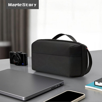 Electronic Organizer Travel Cable Organizer Bag Pouch Portable Carry Case for Cable Charger SD Card USB Mouse Pen Power Bank