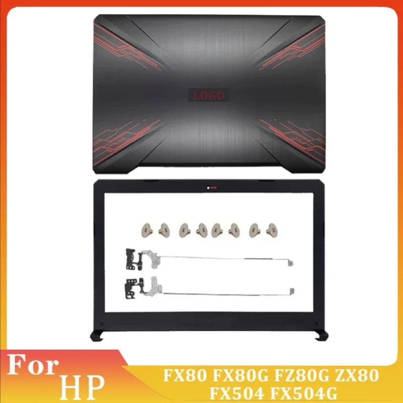 

New Case For ASUS FX504 FX504G FX504GD FX504GE FX80 FX80G FX80GD LCD Back Cover LCD Front Bezel Hinges