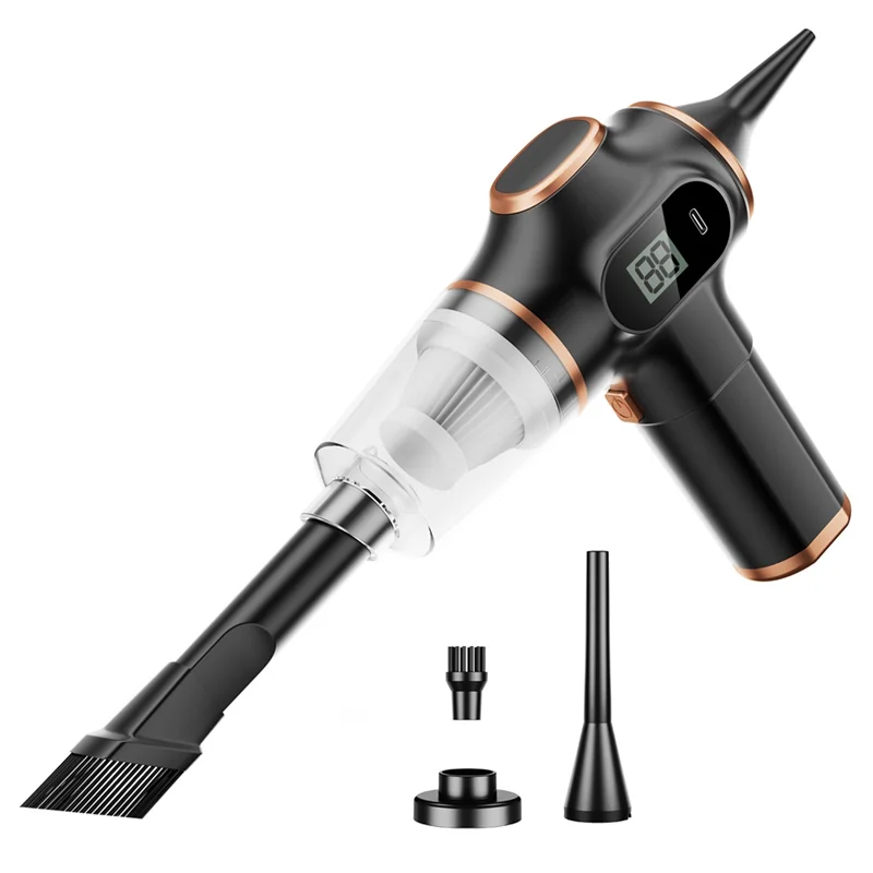 

FGGS-Беспроводной автомобильный пылесос Портативный робот Автомобильный бытовой уборщик Черный A