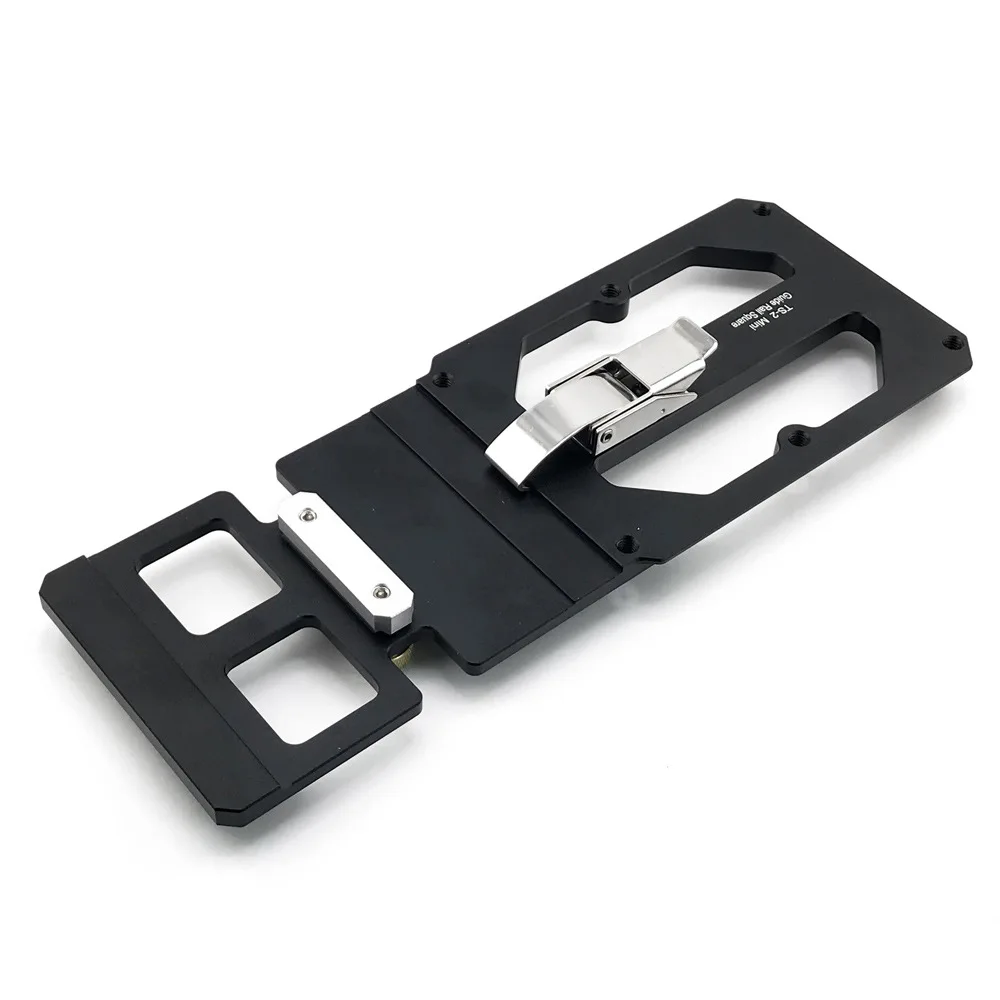 Woodworking electric circular saw, track saw, right angle positioning plate, guide rail saw, matching TS55/TS75 guide rail