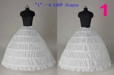 12 Gaya Putih A-line/Hoop/Hoopless/Pendek Crinoline Petticoat/Memetiknya Pernikahan