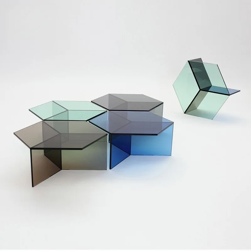 Products Special-shaped side table Movable small coffee table Simple corner table Home