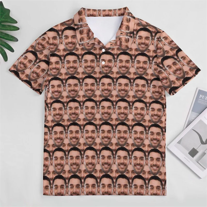 Custom 3D Print Polo Shirts for Men & Kids