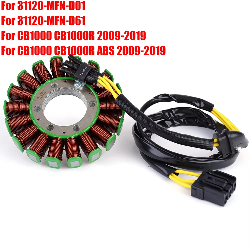 

CB1000 CB1000R Stator Coil For Honda CB 1000R 2009 2010 2011 2012 2013 2014 2015 2016 2017 2018 2019 31120-MFN-D01 31120-MFN-D61