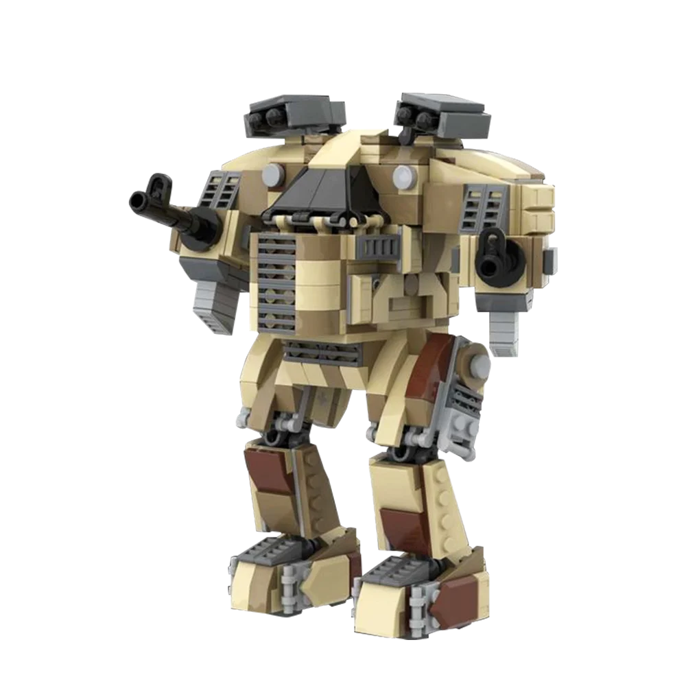 MOC Game Haroed Mecha Mastered Chiefs John117 Shooting Soldiers Building Block Guardians 5-DS Bricks Toys for Children Gifts