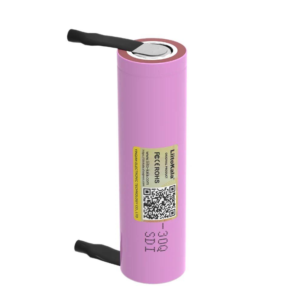 Liitokala Mới 30Q 18650 3000MAh INR1865030q 3.6V Xả 20A Max 35A Công Suất Pin DIY Niken Tờ