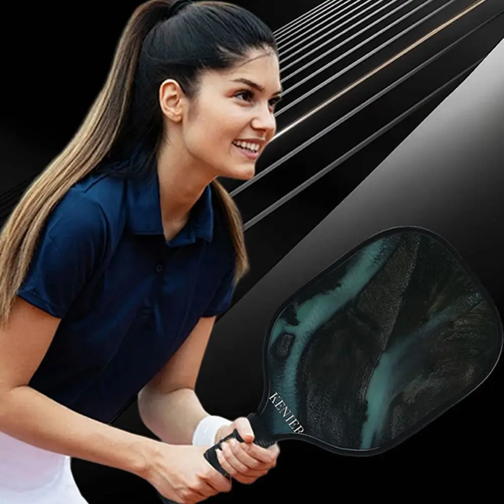 

Shockproof Pickleball Paddles Set High Resilience with 2 Rackets & 4 Pickleballs Balls Pickleball Rackets Set Non-slip Handle