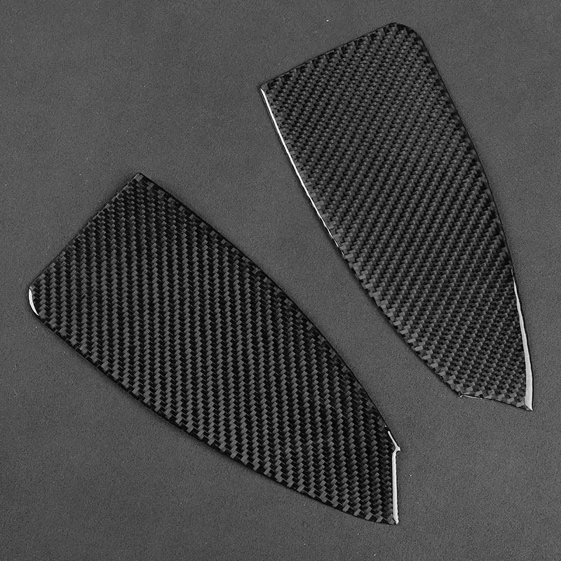 

Наклейки-накладки для стайлинга автомобиля, 2 шт., для Tesla Model 3 Highland 2024 и Model Y Juniper 2025, из мягкого карбона