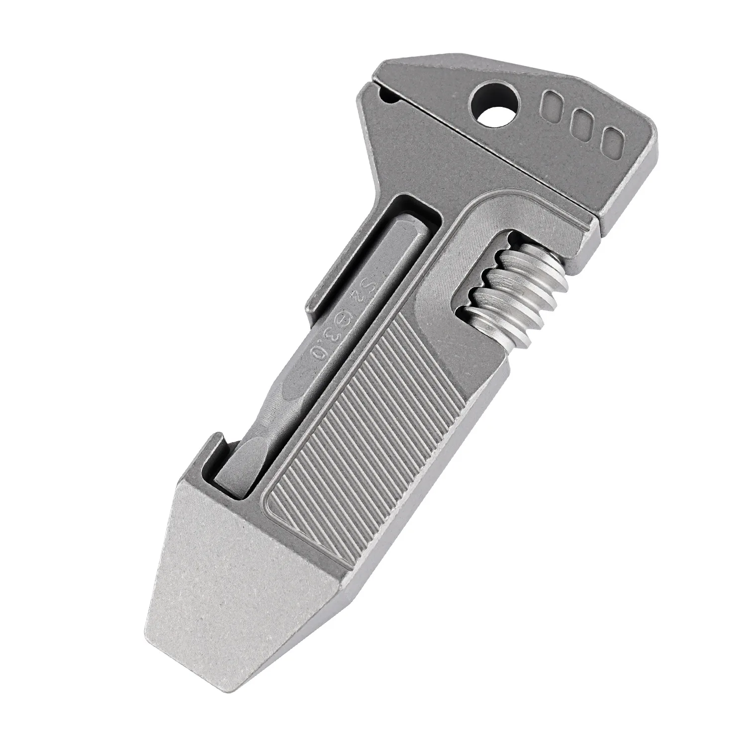 Multi-Tool Lightweight Adjustable Wrench Bottle And Box Openers With Ratchet Screwdriver Multi‑Function Everyday Carry Tool