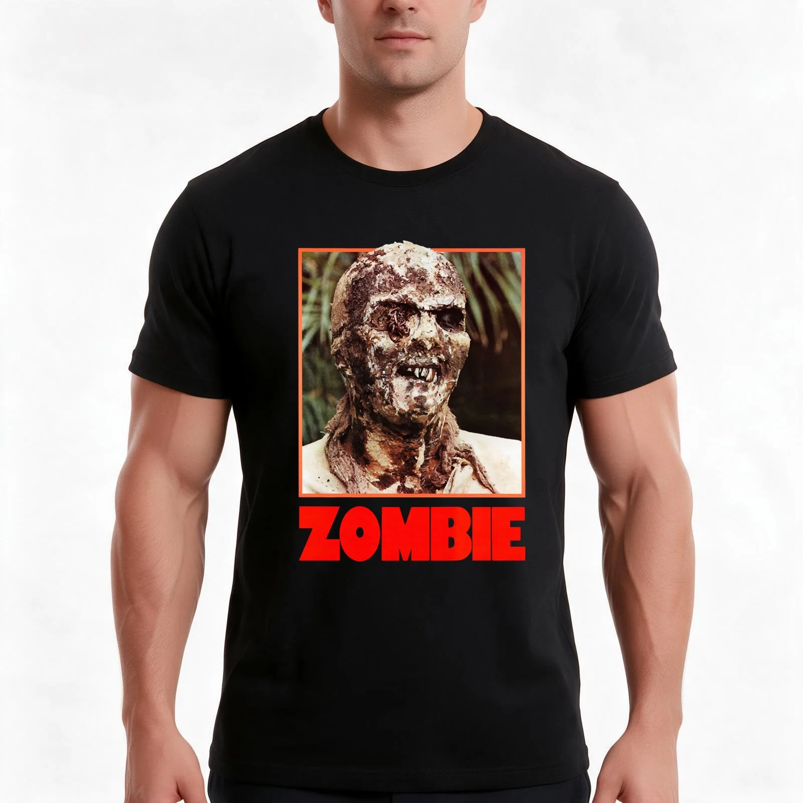 Cool lucio fulci film Zombie 1979 Lucio Fulci T-Shirt Summer Casual Cotton Tee Oversized Streetwear Tops Unisex Men Women