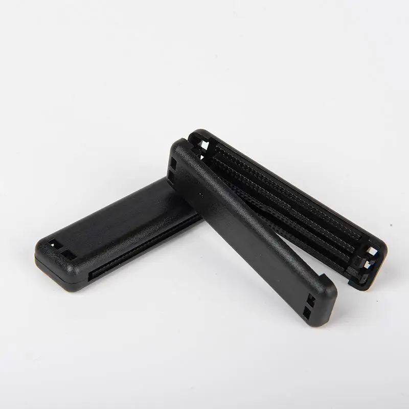 [C] 2/4Pcs Seat Belt Anti-skid Fixing Limiter Seat Belt Adjuster Clip Car Safety Belt Stopper Buckle Clamp Limiter Car Accessory
