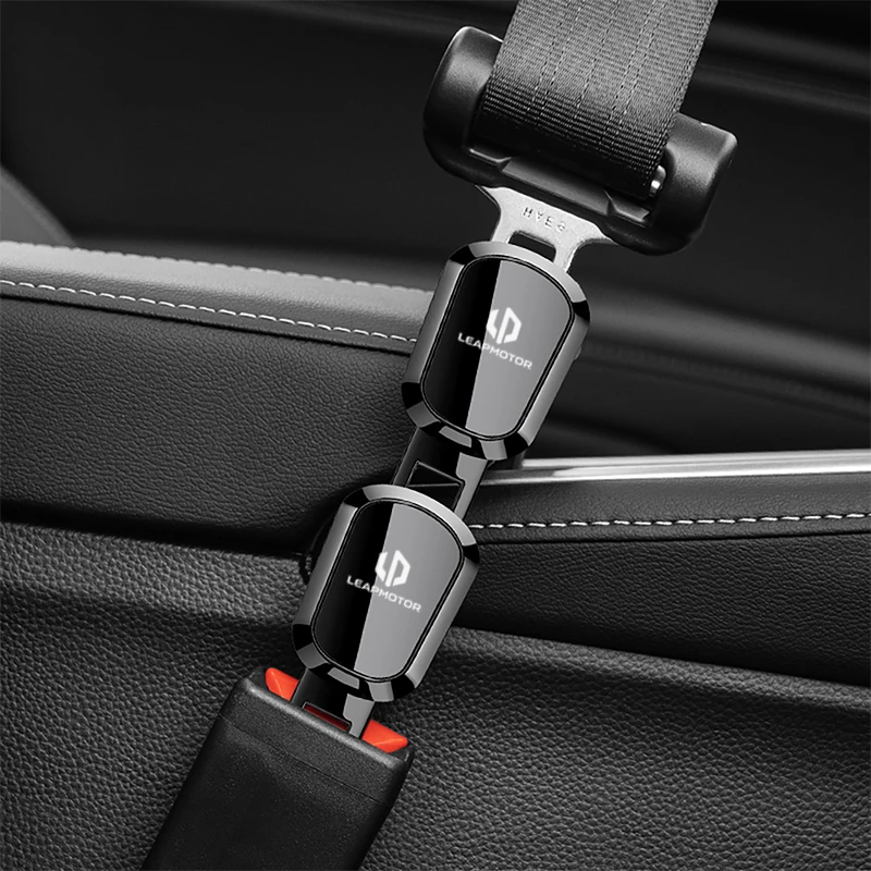 Car Seat Belt Clip Plug Auto Safety Seatbelt Lock Extension Buckle For Leapmotor T03 A10 C10 C11 C16 C01 B10 B03X Lafa5 D19 S01