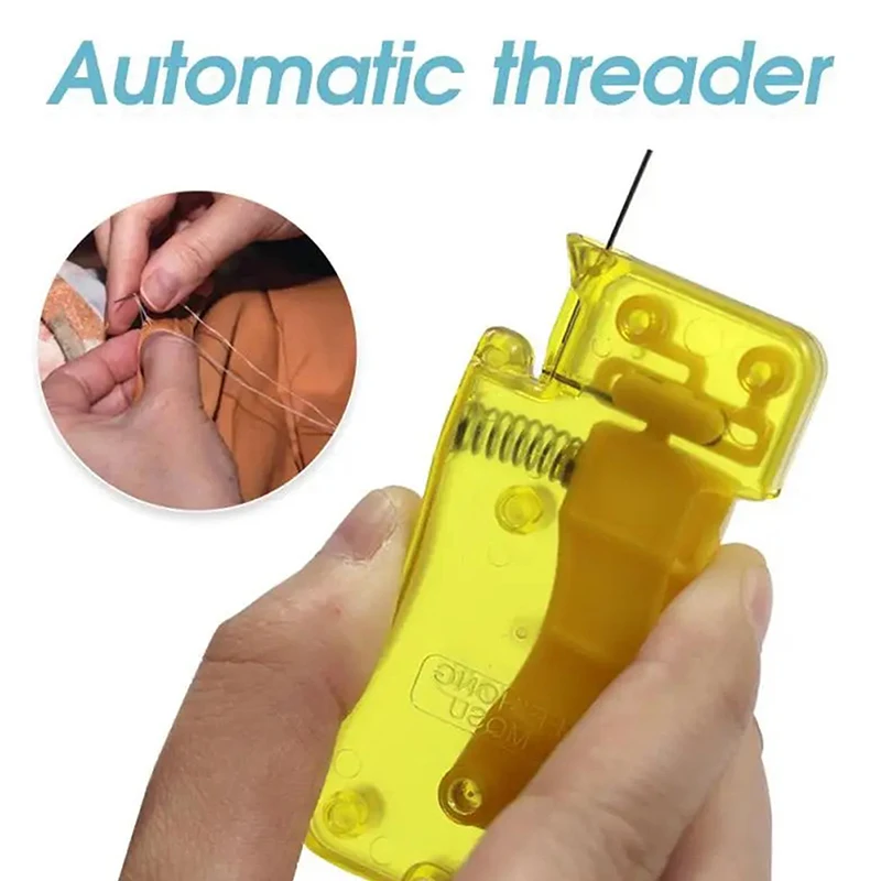 2/3PCS Automatic Needle Threader Quick Needle Threader Tool Self-Thread Guide Sewing Needle Device For DIY Sewing Accessories