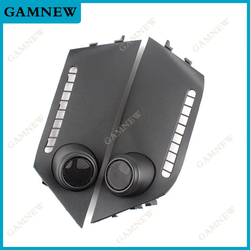 2PCS for Honda Fit GK5 Jazz 2014-2019 Car Tweeter Refitting Audio Door Angle Gum Speaker Cover Boxes Mounts