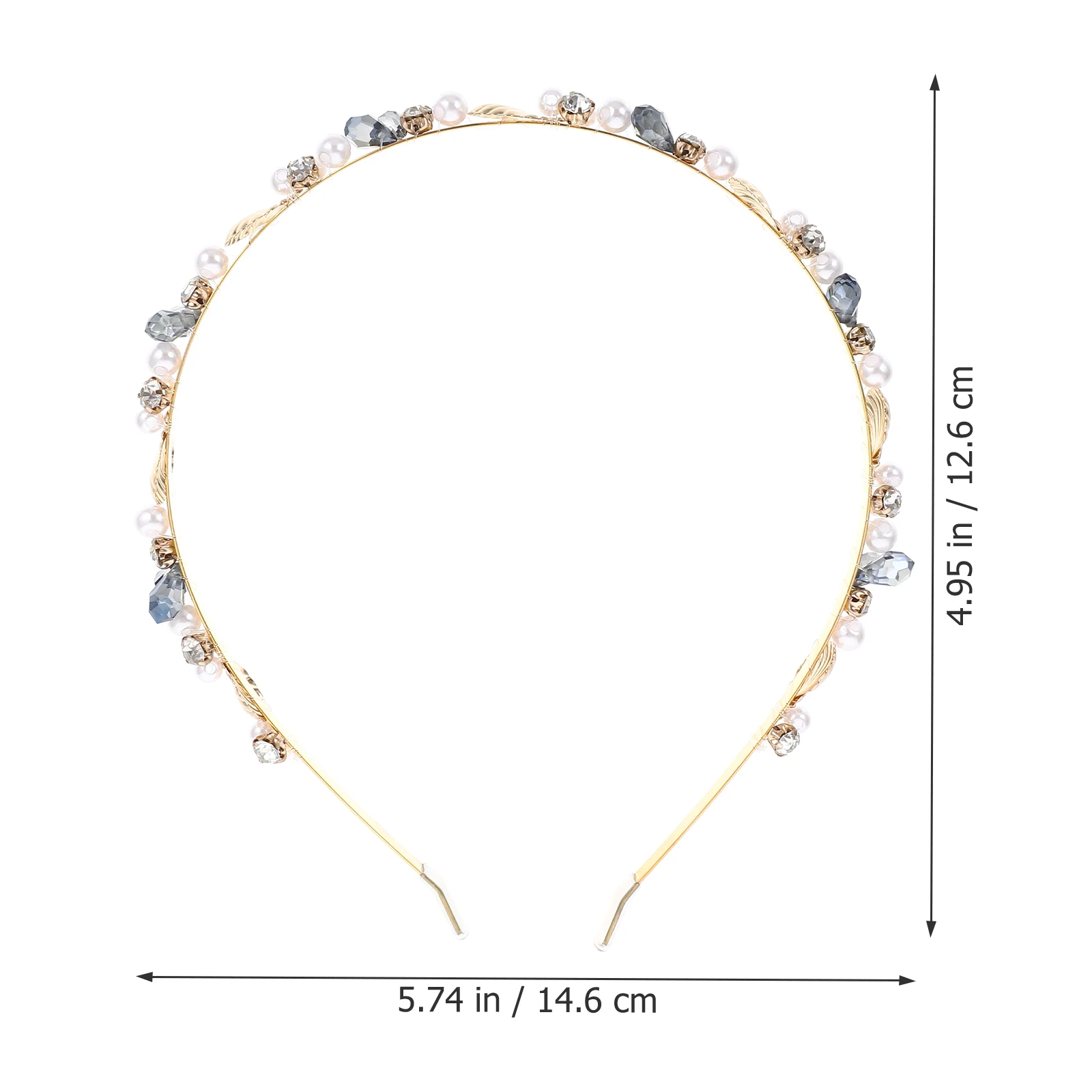 

Fashionable Womens Headband Alloy Metal Hair Band Thin Bridal Hairband For Birthday Graduation Masquerade Party Girls Headbands
