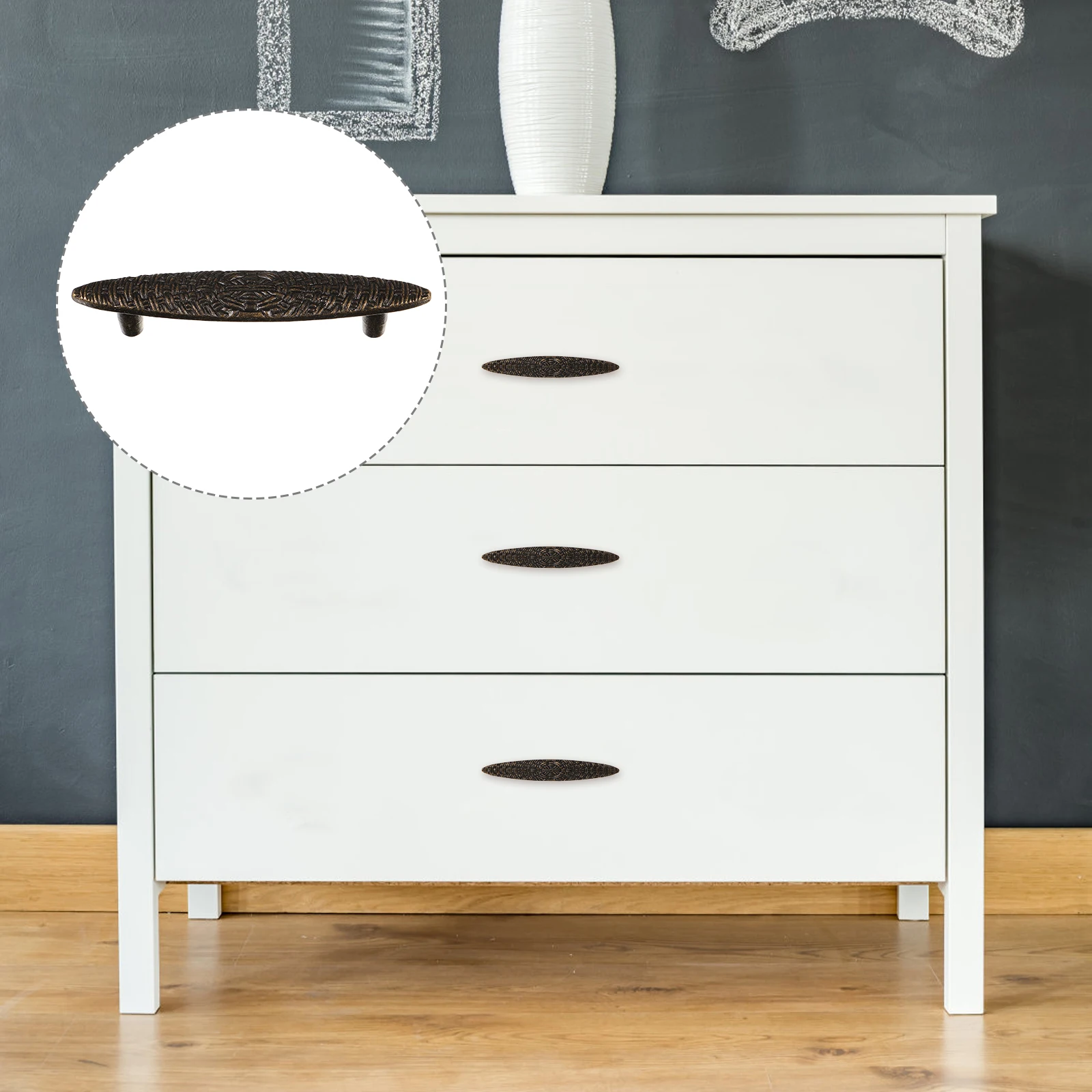 

1 Set Zinc Alloy Cabinet Pull Chinese Style niture Knob Pattern Durable Drawer Handle For Closet Kitchen Dresser