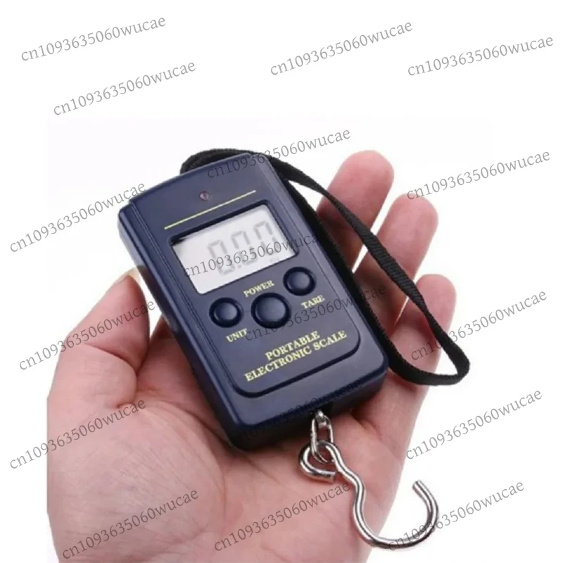40kg Digital Electronic Scale Without Backlight Bubble Bags Mini Fishing Luggage Travelling Hanging Hook Kitchen Weighing Tools