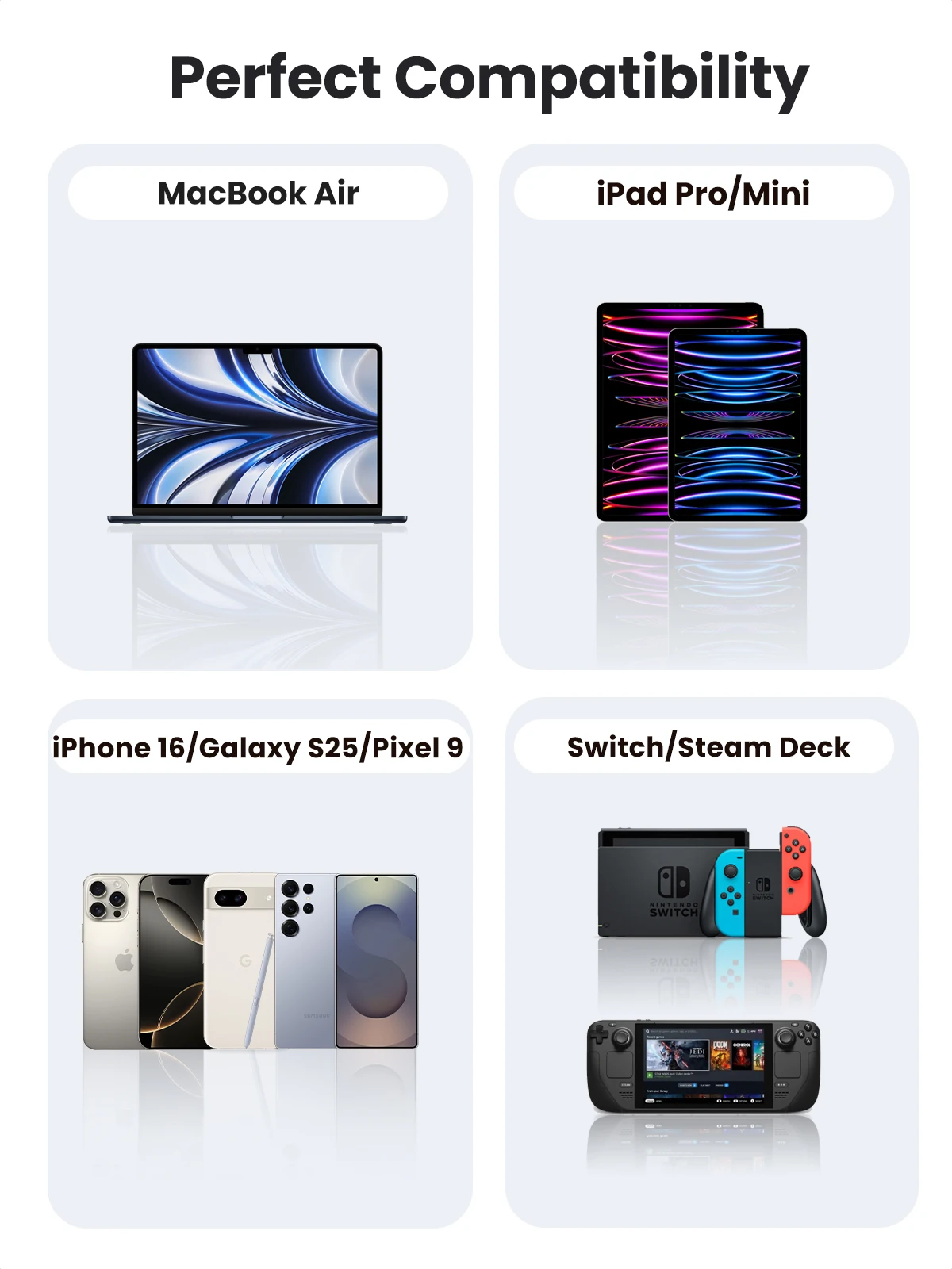 UGREEN USB C إلى USB C كابل PD60W آيفون 17 16 15 ماك بوك باد كابل شحن سريع 20 فولت 3A نوع C شاحن سريع PD كابل USB C #6