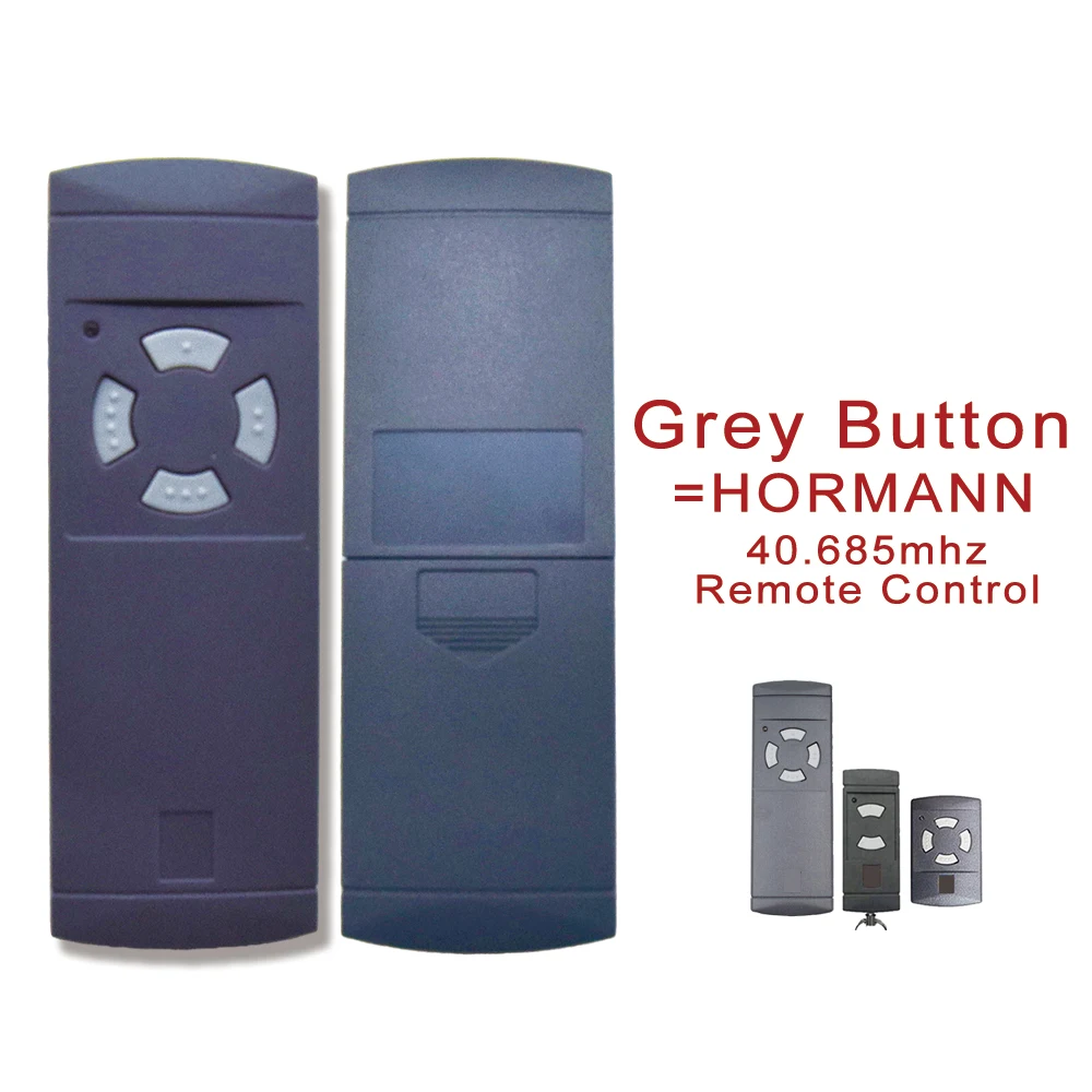 Clone 40.685MHz HORMANN 40.685MHz HORMANN HSE2 HSE4 HSM2 HSM4 HS2 HS4 Garage Door Remote Control 40mhz Gate Opener