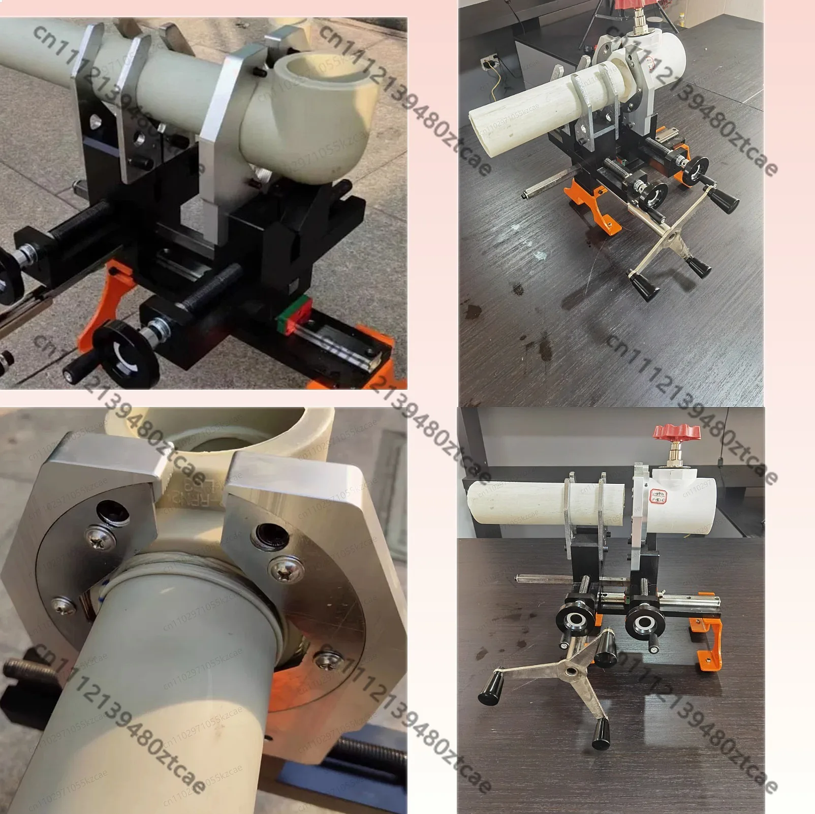110mm Socket Fusion Welder for PPR PE PVDF Pipes Manual Butt Welding Machine Kit with JIG Tool 63-110mm