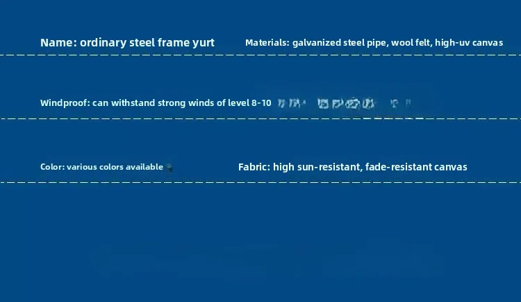 Large outdoor tent agritainment dining grassland accommodation barbecue