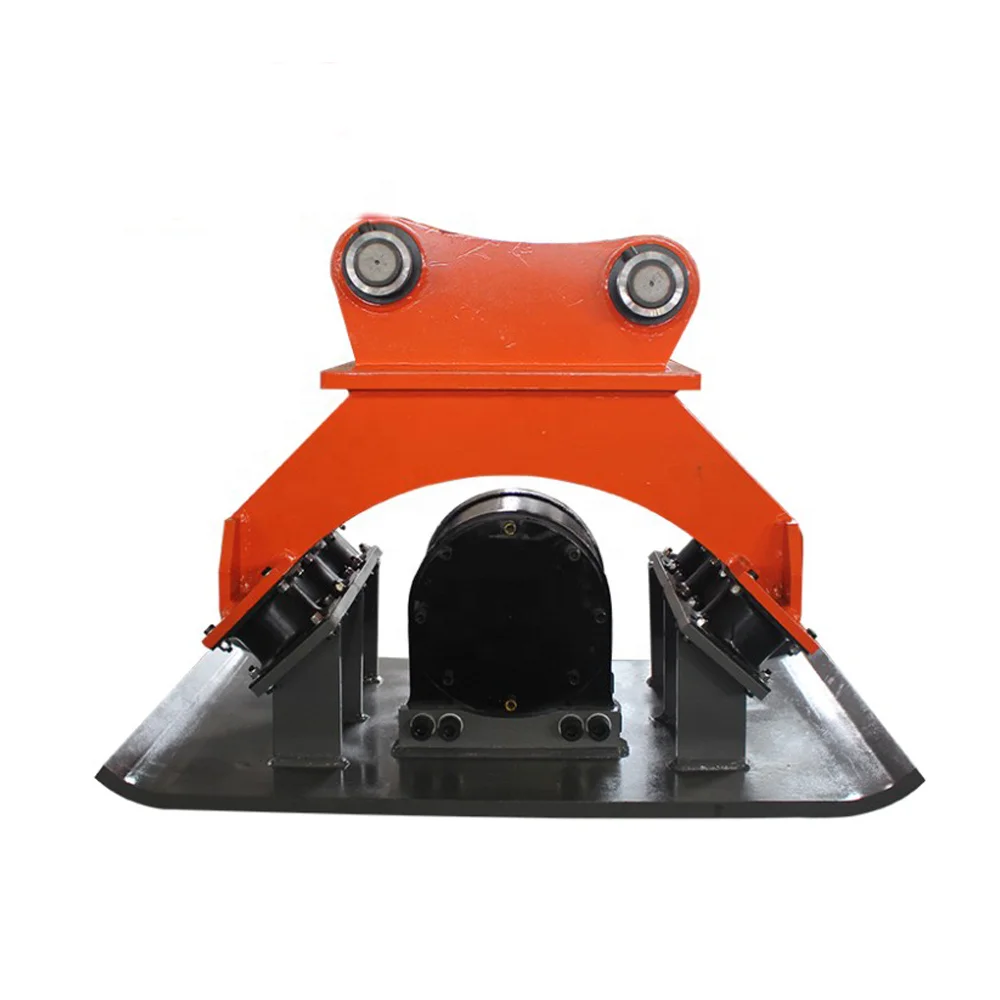 Earthmoving Machine Hydraulic Excavator Attachment Excavator Plate Compactor Tamping Rammer Soil Compactor for 20T Excavator