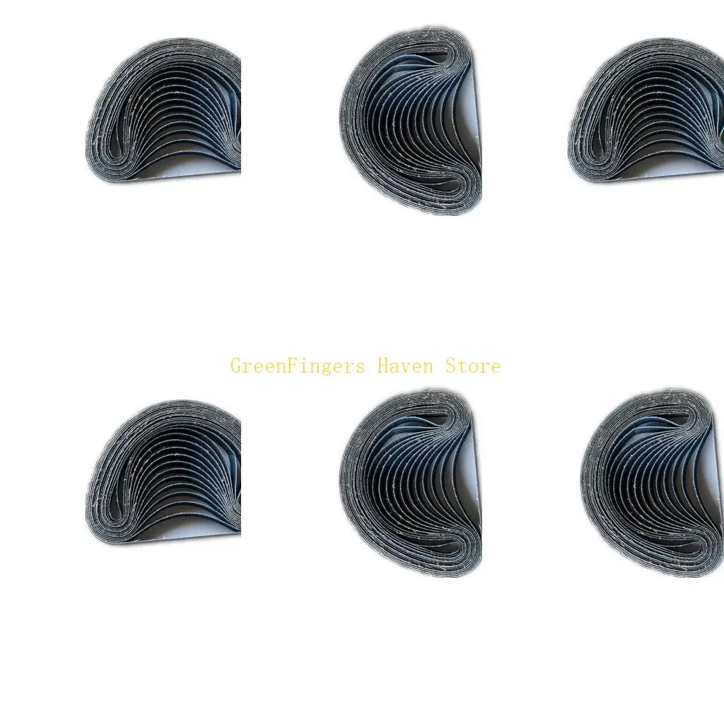 F68D 10PCS P40 Zirconia Sanding Belts 20mmx520mm Grinding Belt Designed For Long Lasting Performances On Multiple Surfaces