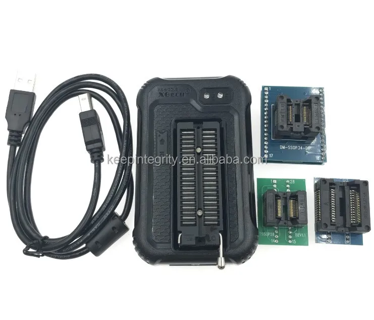 T48 USB Universal Programmer with 42 pieces accessories TL866II Plus NAND EMMC burner