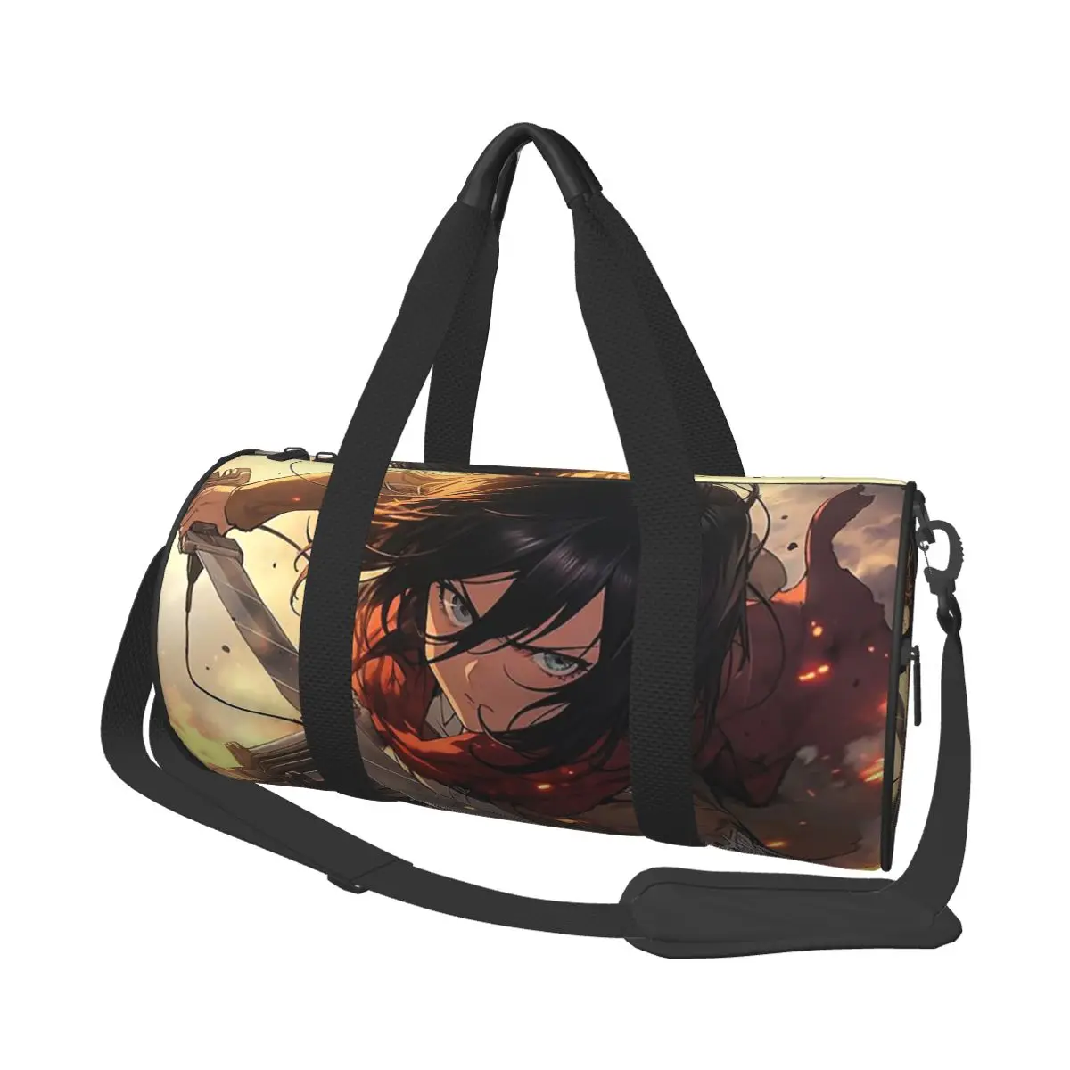 

Аниме Атака Титанов Микаса Акерман Большая спортивная сумка Многофункциональная дорожная сумка Duffle Сумки Сумка для фитнеса