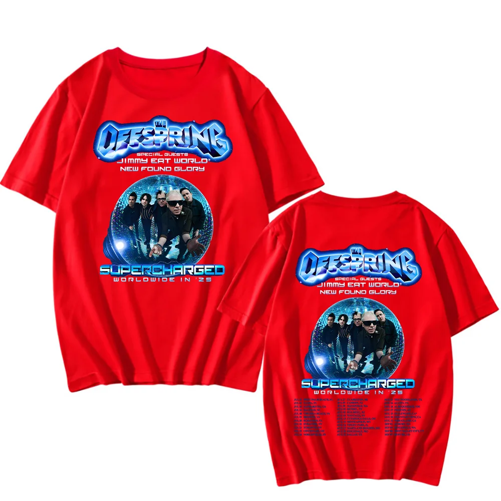 The Offspring 2025巡演T恤 - close-up view