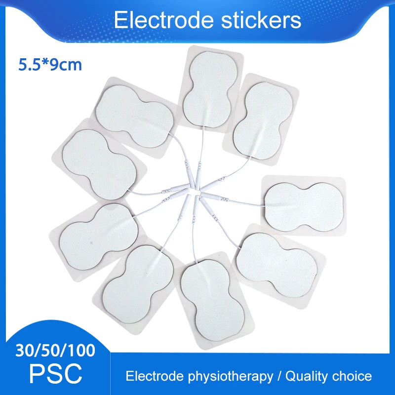 

Самоклеящиеся Сменные подушечки из нетканого материала, электродные подушечки для стимуляции мышц, для физиотерапевтического аппарата