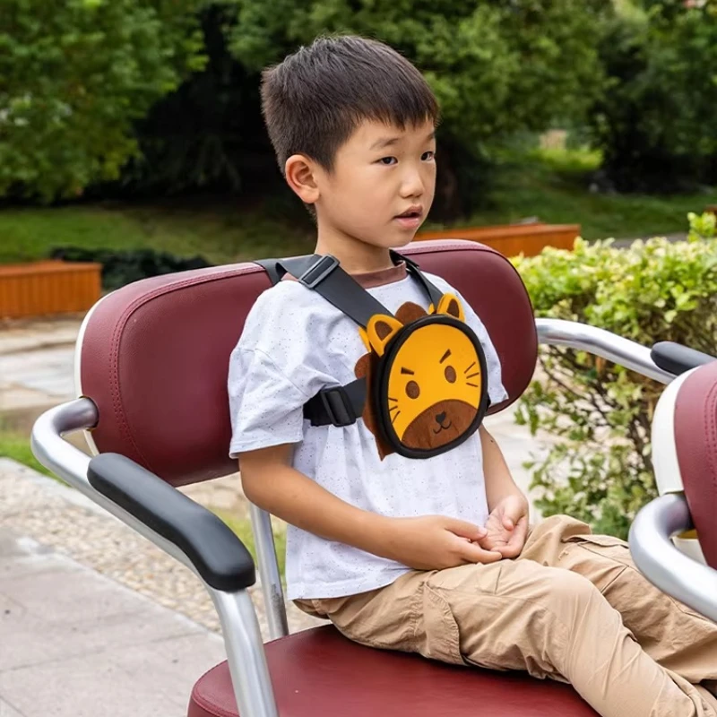 

Cartoon Animal Electric Scooter Child Safety Belt Motorcycle Scooter Riding Protection Strap Fixator Safety Anti Fall Protection