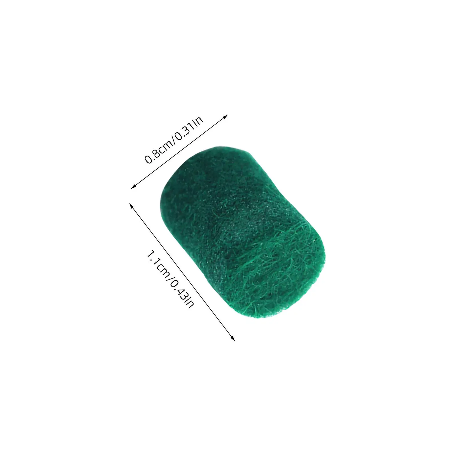 12Pcs Professional Sax Felt Column Key Positioning Tool for Alto Tenor Saxophone Felt Pads Saxophone Parts Sax Repair Supplies