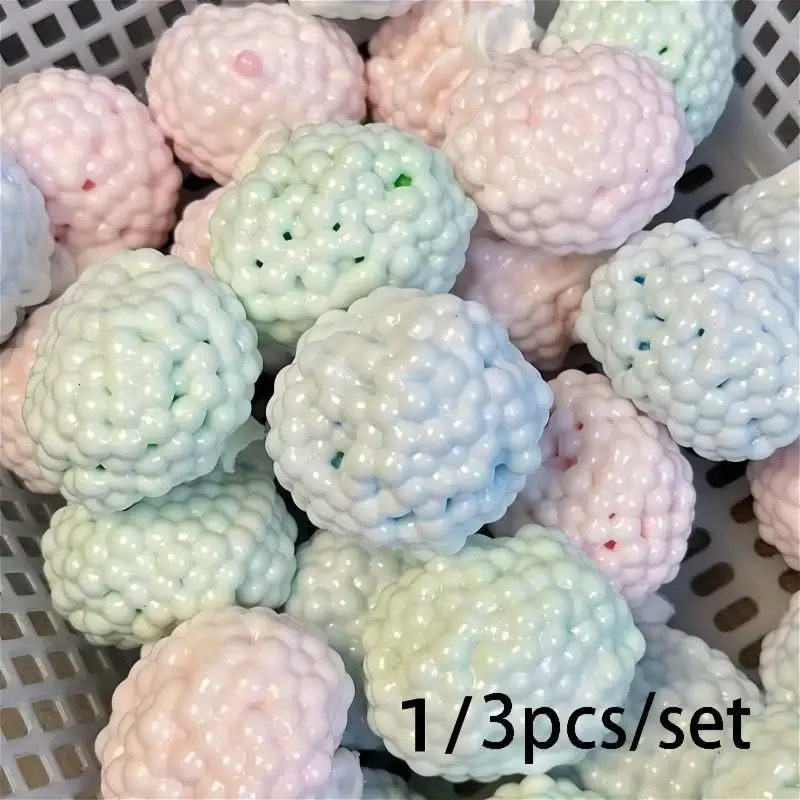 Formbarer Vakuum-Squishy-Sandball Trauben-Stressball Geräuscharmer Ball zur Stresslinderung Desktop-Quetschspielzeug Geburtstagsgeschenk