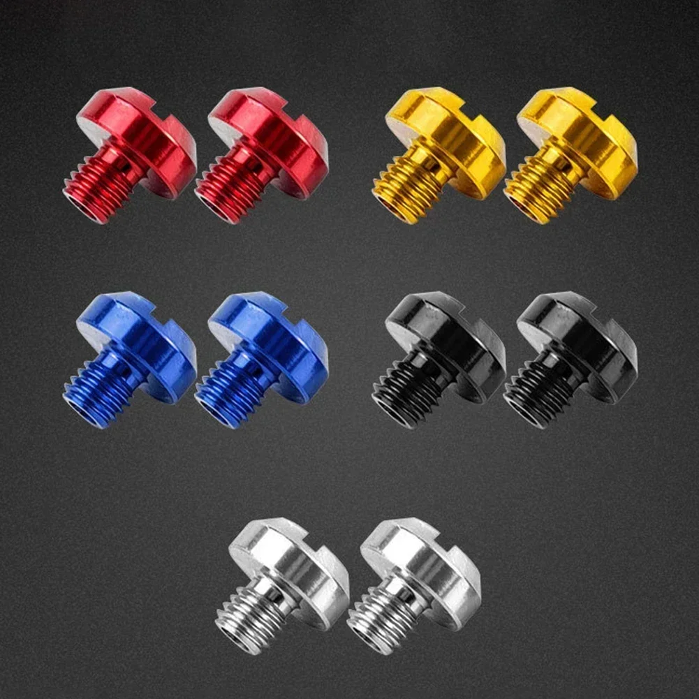 For Electric Vehicles Screw Cap Hole Plugs Silver Universal 10mm Accessories Anti-rust Black Blue CNC Aluminum Alloy Motorcycle