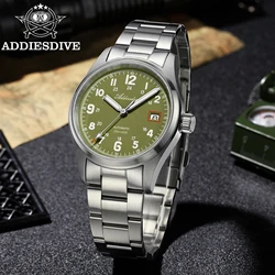 ADDIESDIVE Automatic Watch Men 39mm Luxury Sapphire 200m Waterproof Stainless Steel Luminous Date NH35 Mechanical Wristwatch New