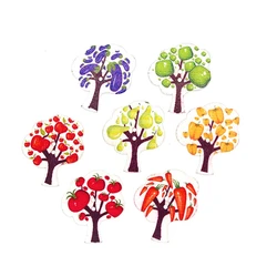 30mm Wooden Buttons Scrapbook Tree Decorate sewing supplies buttons for clothing accesorios de costura diy buttons for crafts