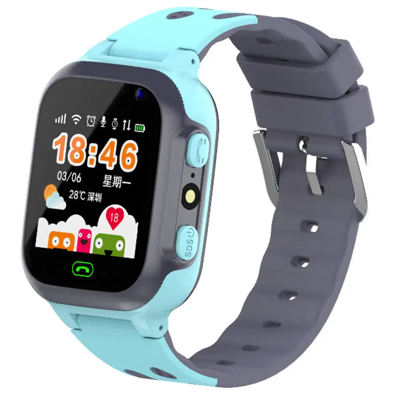 Smart Watch per bambini Ragazzi Ragazze LBS Chiama Telefono Orologi Telecamera HD SOS Chat vocale Bambini Smartwatch Sim Card