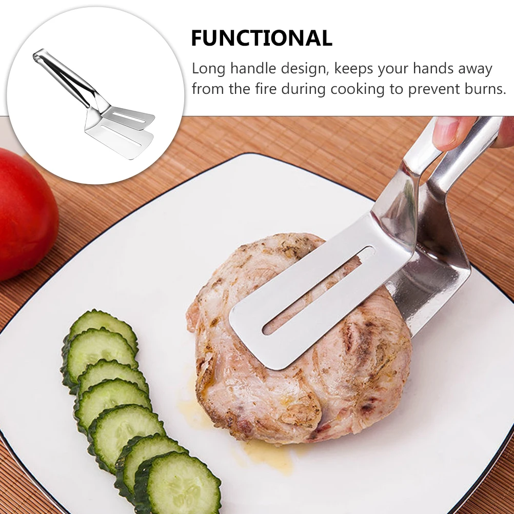

1pc Stainless Steel Kitchen Gadget Nose Steak Clamp Food Tongs Steak Tongs For Kitchen Bbq Home Restaurant Cooking