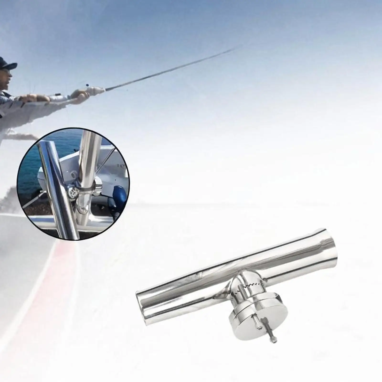 

Boat Fishing Rod Holder for Yacht Easy Installation Fishing Pole Holder