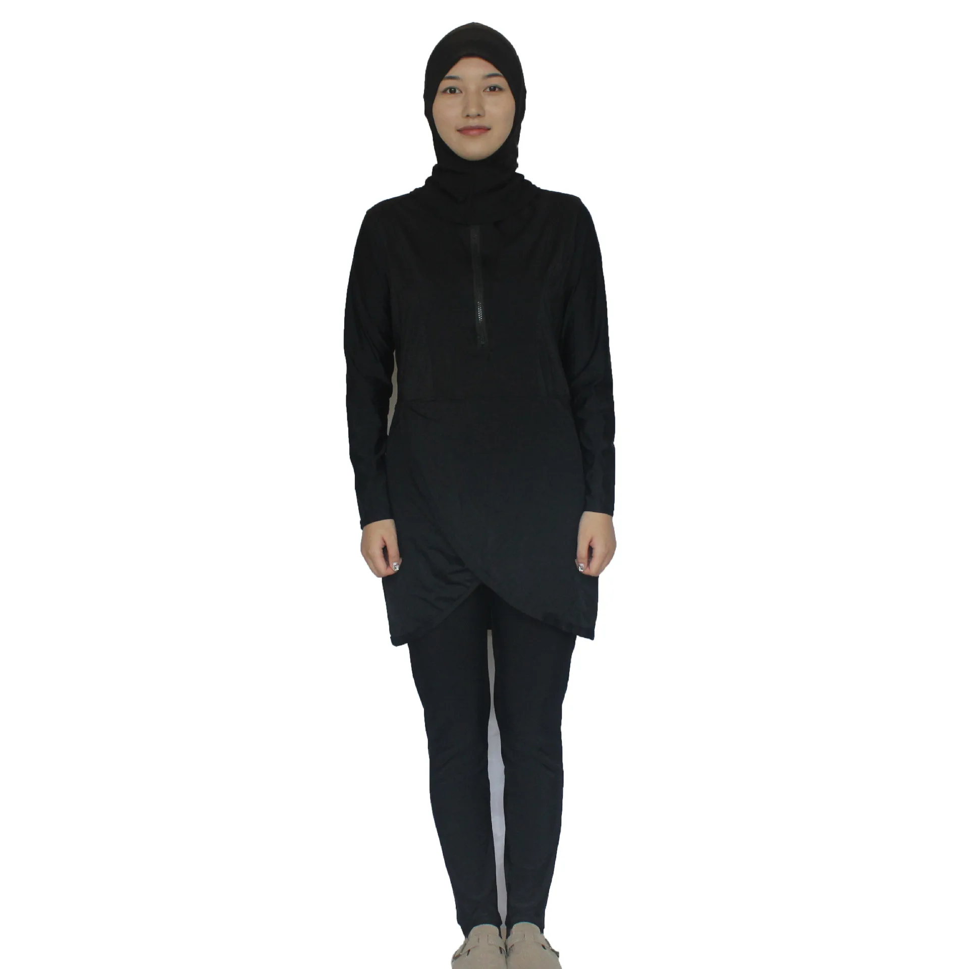 3 pièces modeste Burkini Maillot De Bain Musulman Femme Musulmane Maillot De Bain Borkini conservateur Islam Maillot De Bain Maillot De Bain maillots De Bain