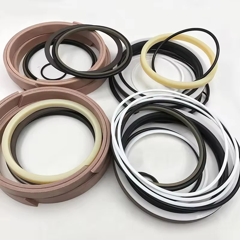 4 SETS NOK SKF PC200-8 Hydraulic Bucket/Boom/Arm Seal Kit For Komatsu Cylinder Stamp Kit