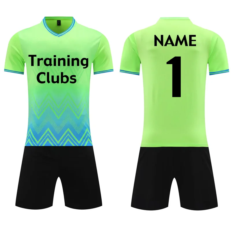 

Новое поступление 2025 года, индивидуальный футбольный трикотаж, полноразмерный модный дизайн, футбольная форма, поставка OEM-сервиса включает рубашку и комплекты