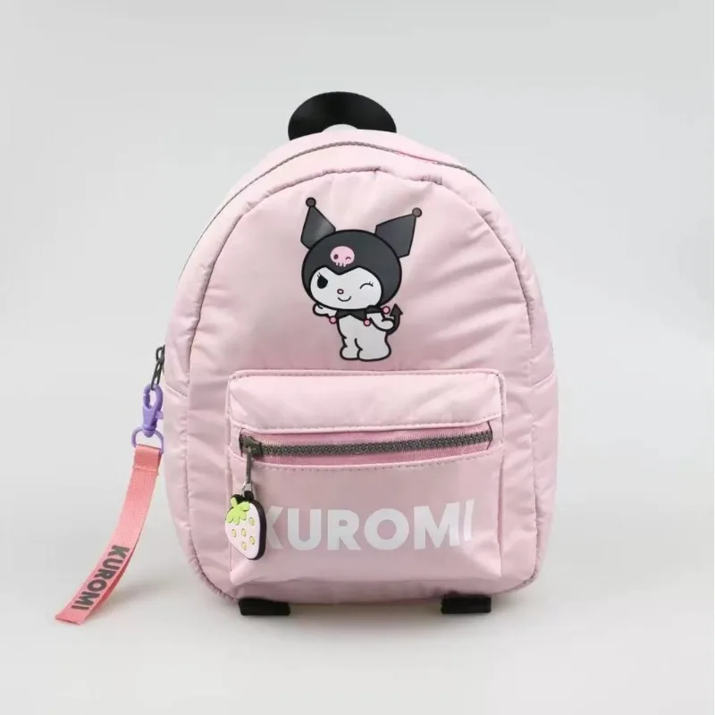 

Disney's New double-shoulder bag - pink Kolorumi cartoon backpack schoolbag - cute travel bag for girls