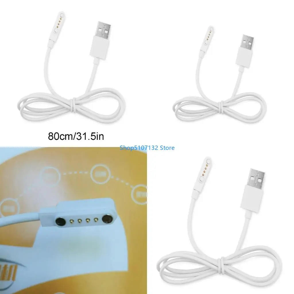 87HD зарядка кабель 4 -контактный кабельный шнур для магнитного зарядного устройства для Watch GT88 GT68 KW08 KW18 KW88