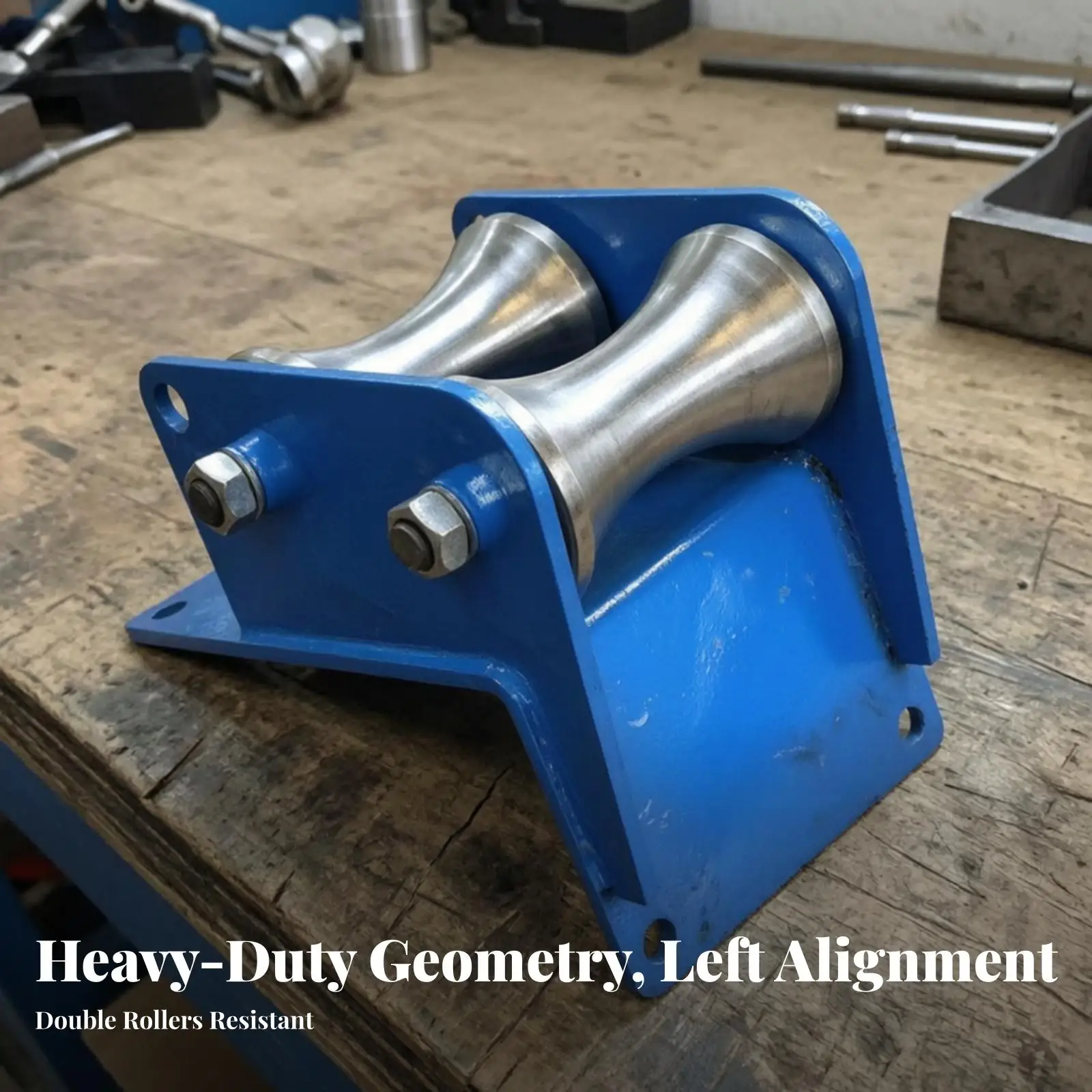 Double Roller Cable Guide Pulley for Heavy Duty Wire Routing Work