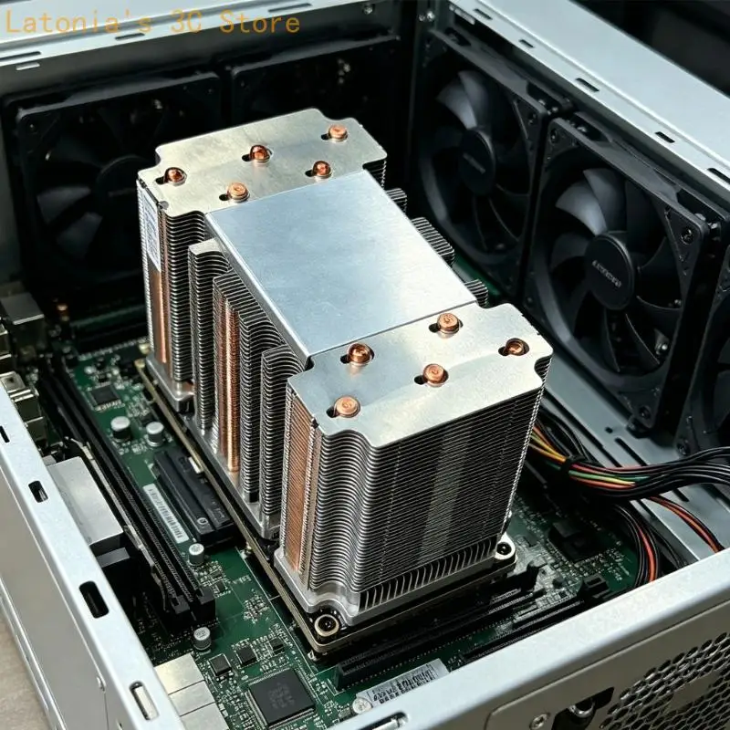 GPU-Kühlkörper, passiver Metalllamellenstapel für V100/P100 SXM2 zur Wartung der Serverkühlung, X3UB – Detail 8